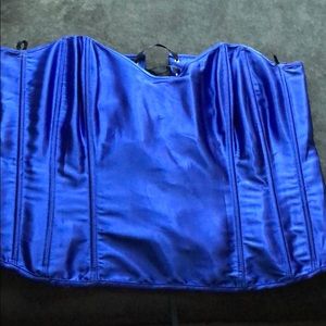 Royal Blue Corset